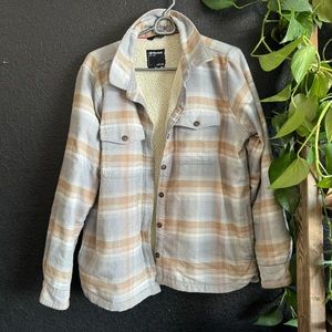 Marmot Plaid Sherpa Jacket